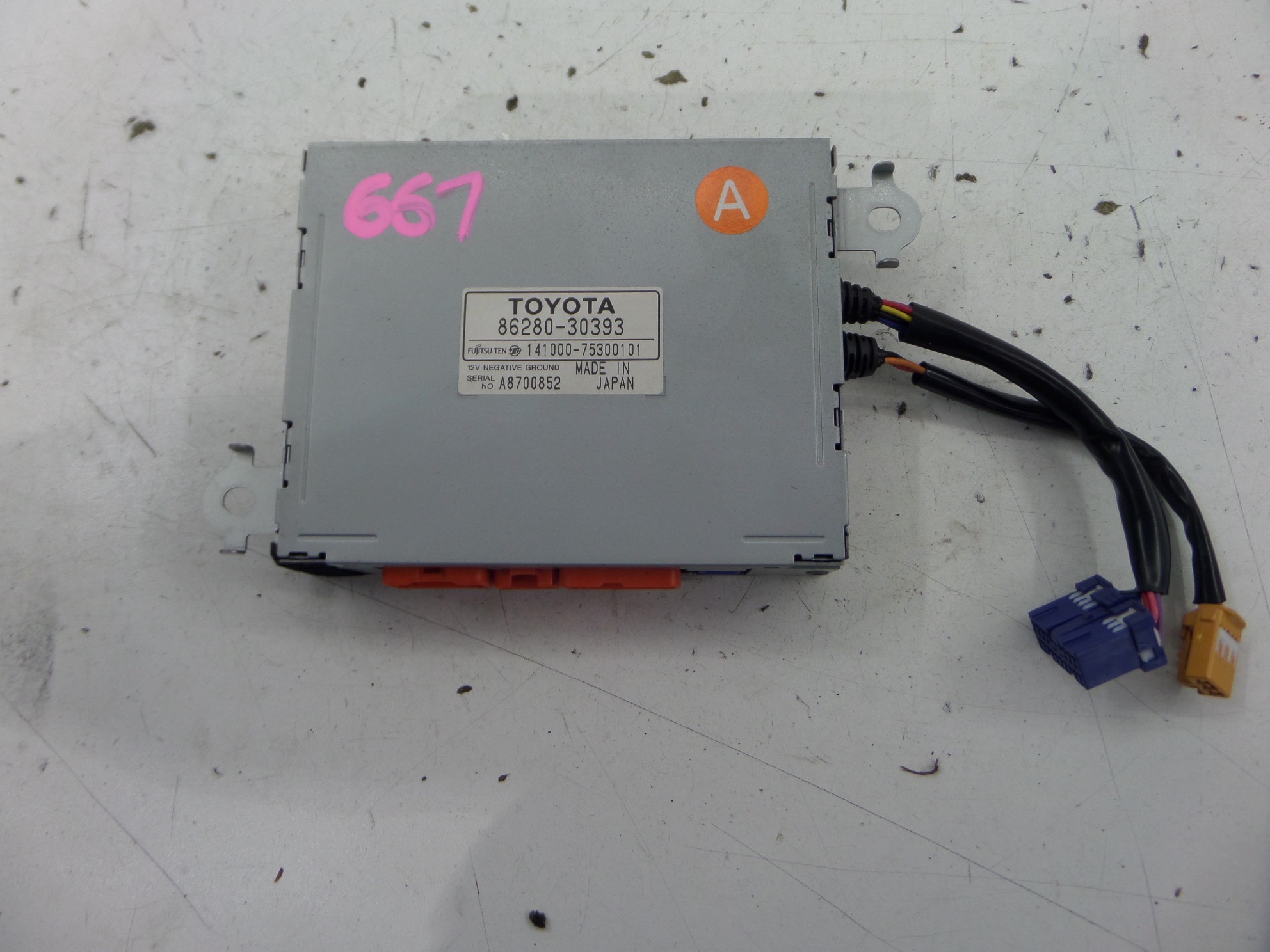 Toyota Aristo JDM RHD Radio Receiver Amplifier Module S160 97-05 OEM  86280-30393