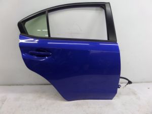 Subaru Impreza WRX Right Rear Door Blue VA 15-20 OEM STI