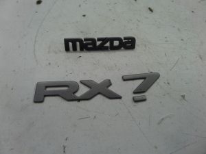 Mazda RX-7 Rear Emblem FD 93-02 OEM