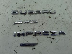Subaru Impreza STI Emblem GV 08-14 OEM