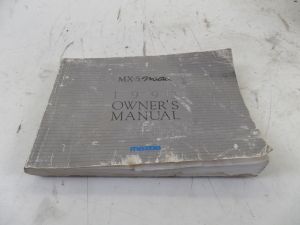 Mazda Miata MX-5 Owners Manual NA 90-97 OEM